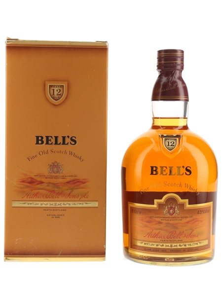 Bell's 12 Year Old Bottled 1980s 100cl / 43%