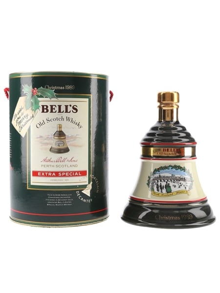 Bell's Christmas 1989 Ceramic Decanter Perth Winter 1895 75cl / 43%