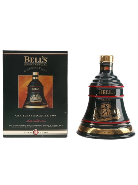 Bell's Christmas 1994 Ceramic Decanter 8 Year Old - The Blender's Art 70cl / 40%