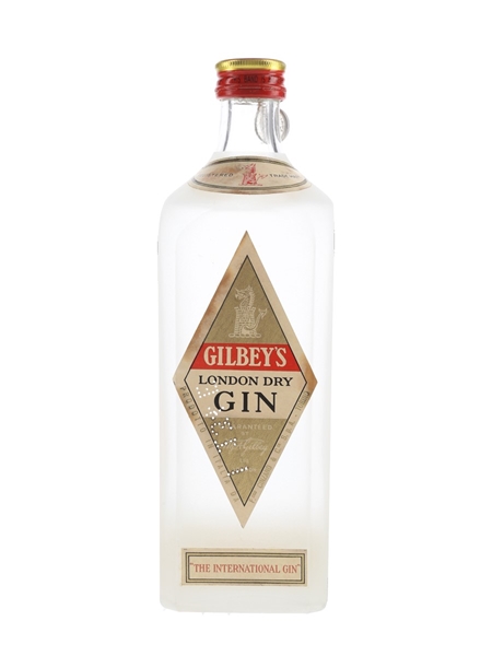 Gilbey's London Dry Gin Bottled 1950s - Cinzano 75cl / 46.2%