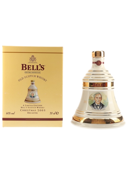 Bell's Christmas 2003 Ceramic Decanter 8 Year Old - Alexander Fleming 70cl / 40%