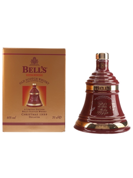 Bell's Christmas 1999 Ceramic Decanter 8 Year Old 70cl / 40%