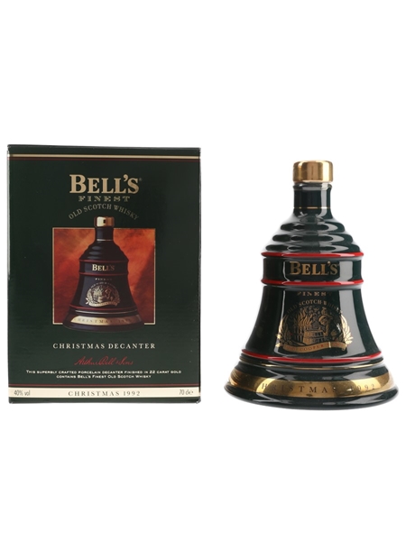 Bell's Christmas 1992 Ceramic Decanter The Art Of Distilling No.3 70cl / 40%