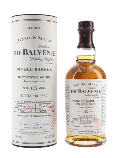 Balvenie 1982 15 Year Old Single Barrel 4864 Bottled 2002 70cl / 50.4%