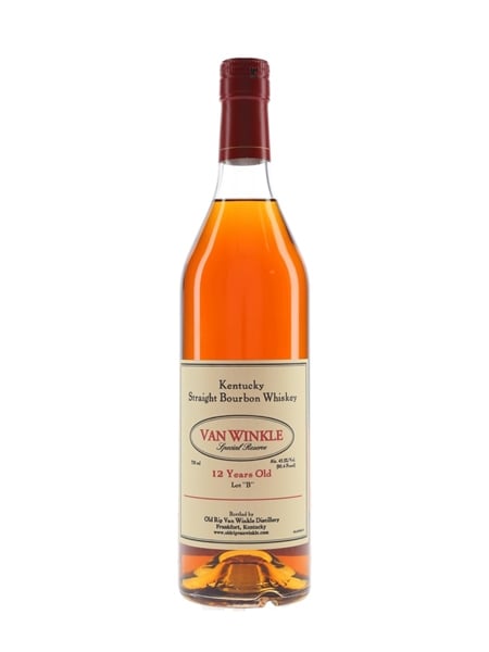 Van Winkle 12 Year Old Lot 'B' Bottled 2016 75cl / 45.2%