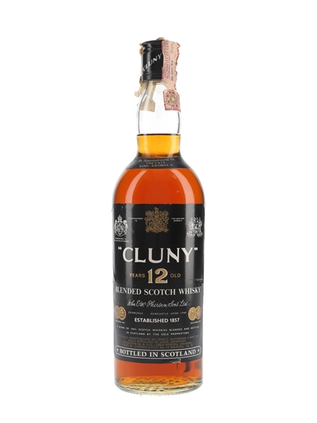 Cluny 12 Year Old Bottled 1970s - D&C 75cl / 40%