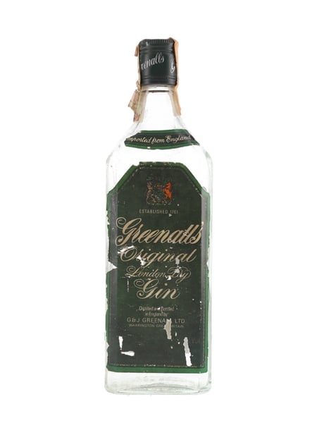 Greenall's Original London Dry Gin Bottled 1980s 75cl / 40%