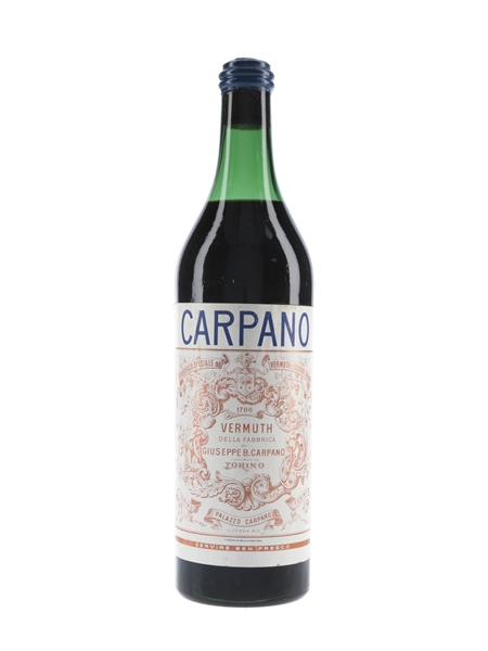 Carpano Vermuth Bottled 1960s 100cl / 16.5%