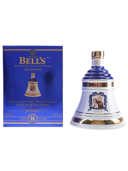 Bell's Ceramic Decanter Golden Wedding Anniversary 1997 70cl / 40%