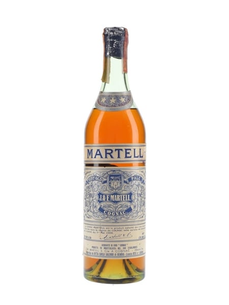 Martell 3 Star VOP Spring Cap Bottled 1950s-1960s 73cl / 40%