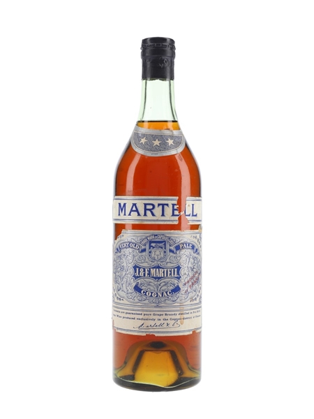 Martell 3 Star VOP Spring Cap Bottled 1950s 70cl / 40%