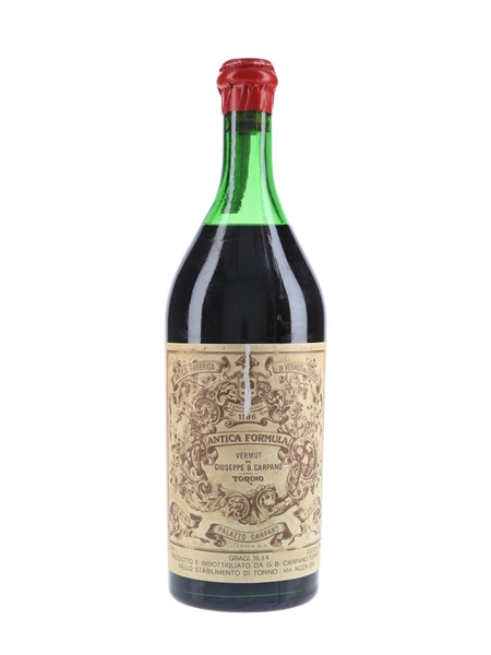 Carpano Antica Formula Vermouth Bottled 1960s 100cl / 16.5%