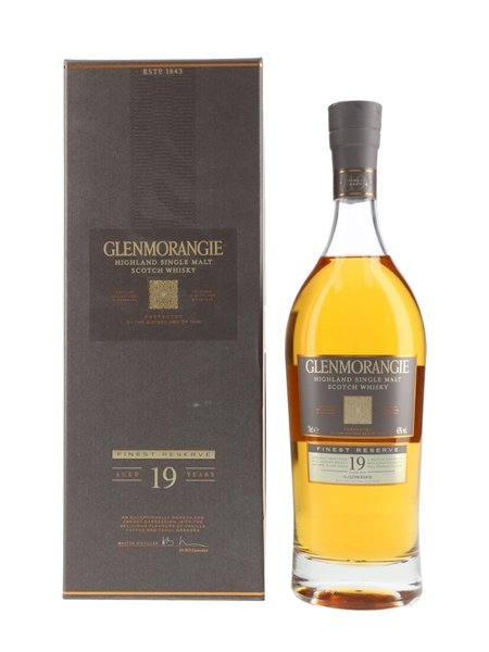 Glenmorangie 19 Year Old Finest Reserve  70cl / 43%