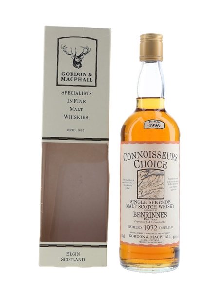 Benrinnes 1972 Bottled 1996 - Connoisseurs Choice 70cl / 40%