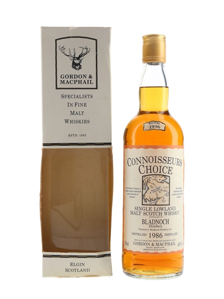 Bladnoch 1986 Bottled 1996 - Connoisseurs Choice 70cl / 40%