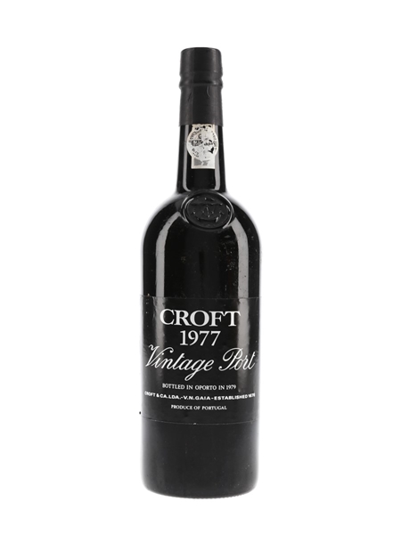 Croft 1977 Vintage Port Bottled 1979 75cl