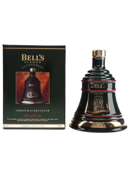 Bell's Christmas 1992 Ceramic Decanter The Art Of Distilling No.3 70cl / 40%