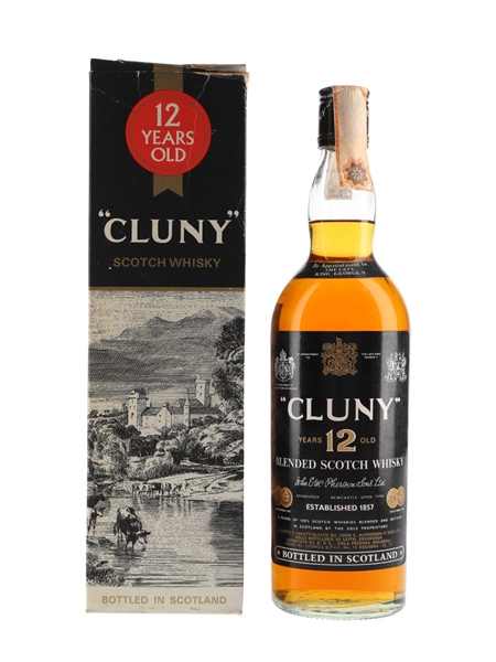 Cluny 12 Year Old Bottled 1970s - D&C 75cl / 40%