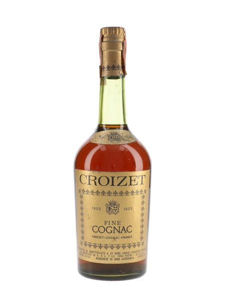 Croizet Fine Cognac Bottled 1960s-1970s - Cora 75cl / 40%