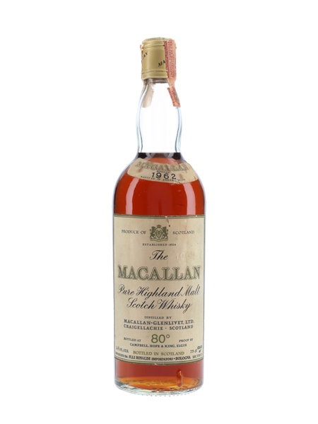 Macallan 1962 Campbell, Hope & King Bottled 1970s - Rinaldi 75cl / 46%