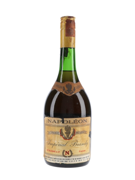 De Valcourt Napoleon Imperial Brandy Bottled 1970s 73cl / 40%