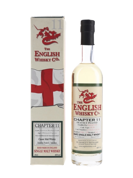 The English Whisky Co. 2008 Chapter 11 Bottled 2011 - Heavily Peated Malt 20cl / 46%