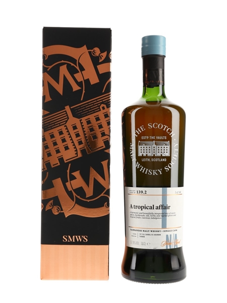 SMWS 139.2 A Tropical Affair Bottled 2019 - Kavalan 70cl / 57.8%