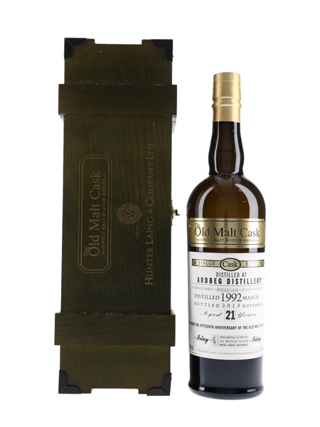 Ardbeg 1992 21 Year Old The Old Malt Cask Bottled 2013 - 15th Anniversary 70cl / 50.2%