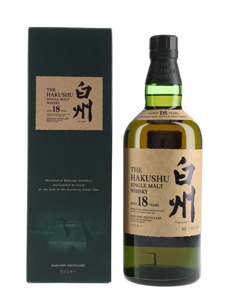 Hakushu 18 Year Old  70cl / 43%