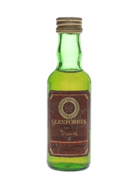 Glenforres 12 Year Old Bottled 1980s - Saint James America 5cl / 43%