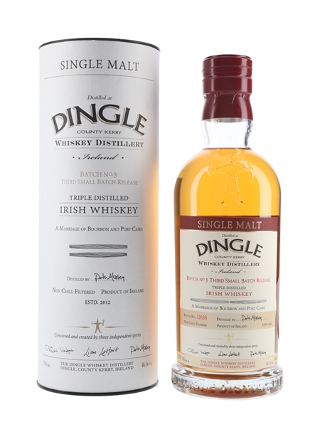 Dingle Single Malt Batch No.3 Third Small Batch Release 70cl / 46.5%