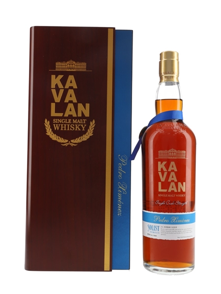 Kavalan Solist Pedro Ximenez Cask Distilled 2010, Bottled 2016 75cl / 55.6%