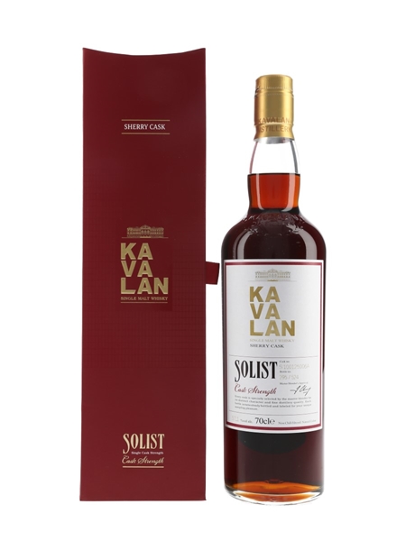 Kavalan Solist Sherry Cask Distilled 2010, Bottled 2016 70cl / 57.1%