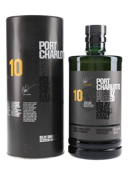 Port Charlotte 2007 10 Year Old Bottled 2018 - Bruichladdich 75cl / 50%