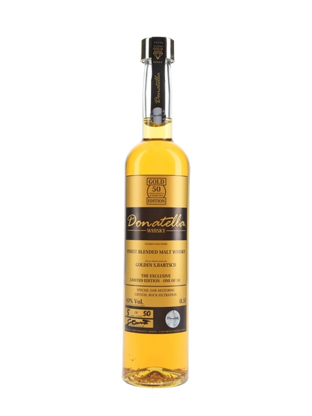 Donatella 8 Year Old 24 Karat Gold Blended Malt Golden S Bartsch Edition 50cl / 40%