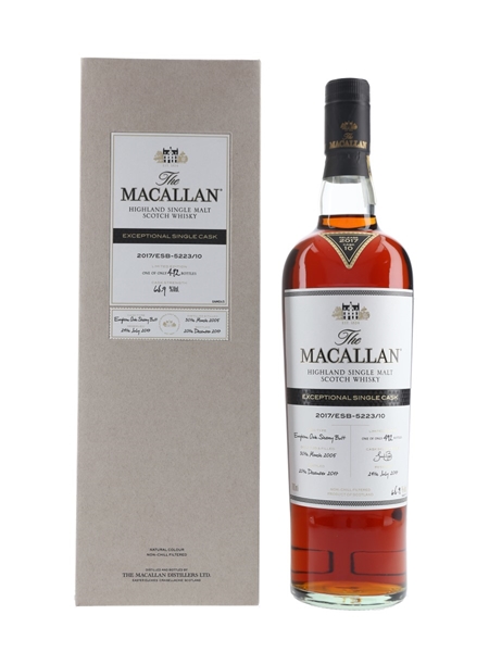 Macallan 2005 Exceptional Single Cask 10 2017 Release 70cl / 65.9%