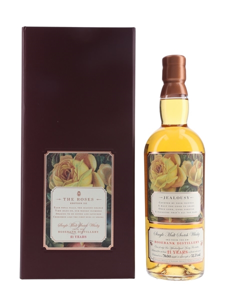 Rosebank 21 Year Old Rosebank Roses Edition III - Jealousy 70cl / 52.5%