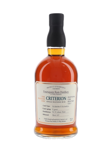 Foursquare Criterion 10 Year Old Bottled 2017 70cl / 56%