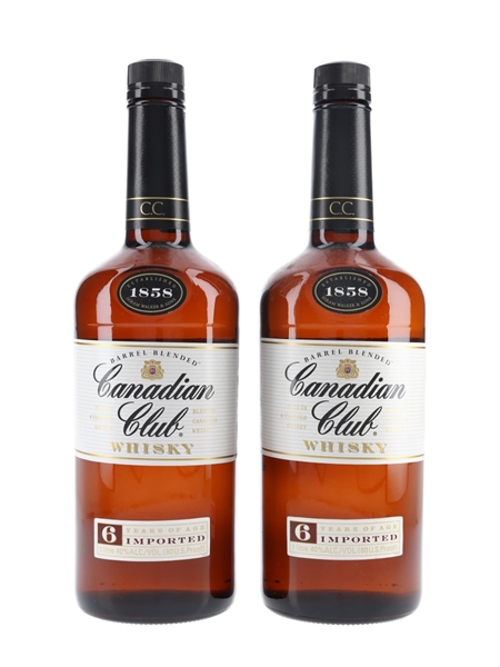 Canadian Club 6 Year Old  2 x 100cl / 40%