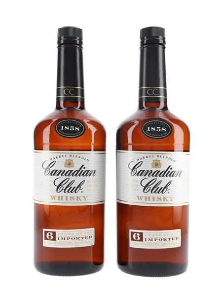 Canadian Club 6 Year Old  2 x 100cl / 40%