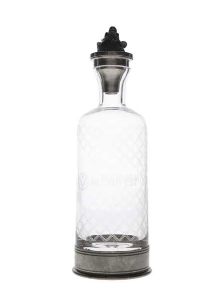 Jagermaister Manifest Decanter With Stopper  30.5cm x 10cm