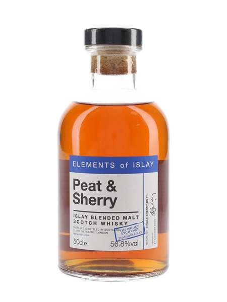 Elements of Islay Peat & Sherry Elixir Distillers - The Whisky Exchange 20th Anniversary 50cl / 56.8%