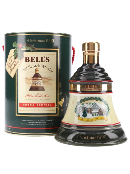 BELL'S ベル　Christmas クリスマス 1990 陶器 750ml Bell's Christmas 1990 Ceramic Decanter - Lot 76478 - Buy