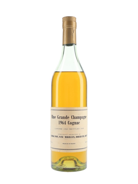 Hine 1964 Landed 1965, Bottled 1980 - Eldridge Pope 68.2cl / 40%