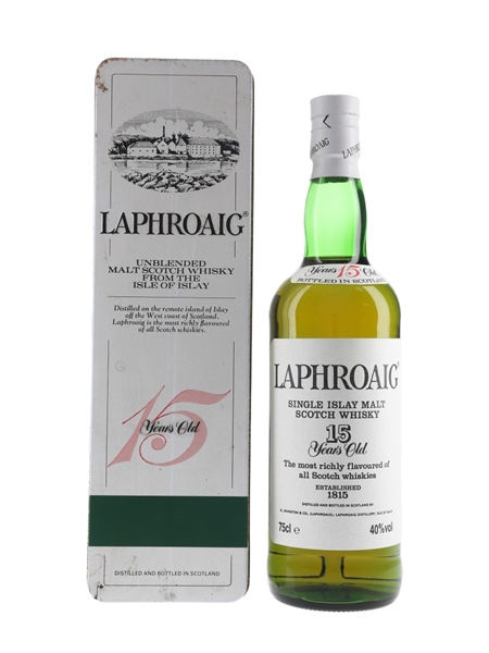 Laphroaig 15 Year Old Bottled 1980s 75cl / 40%