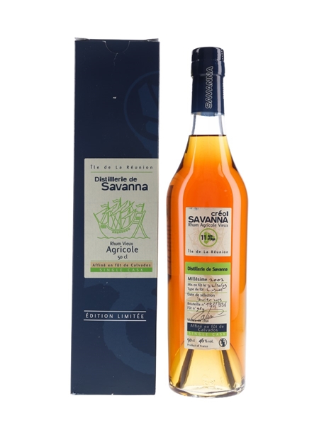 Savanna 2002 11 Year Old Cask 984 Bottled 2015 50cl / 46%