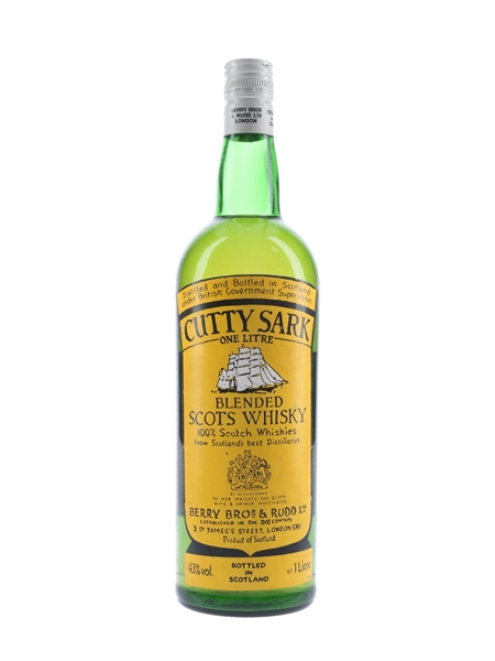 Cutty Sark Bottled 1980s 100cl / 43%