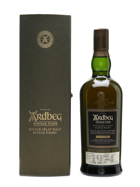 Ardbeg 1974 Single Cask 2738 Bottled 2005 - Belgium Market 70cl / 53.1%