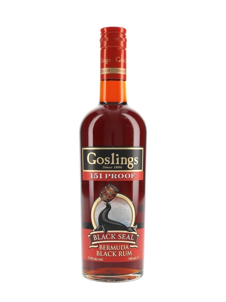 Goslings Black Seal 151 Proof  70cl / 75.5%