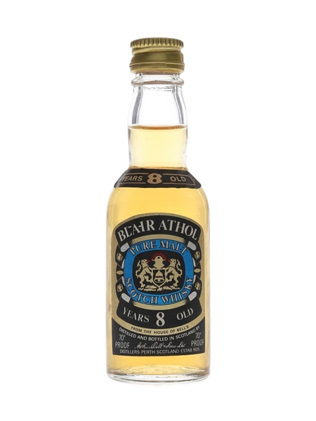 Blair Athol 8 Year Old Bottled 1970s 5cl / 40%